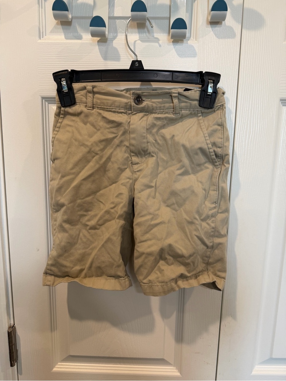 Place Tan Flat-Front Chino Shorts